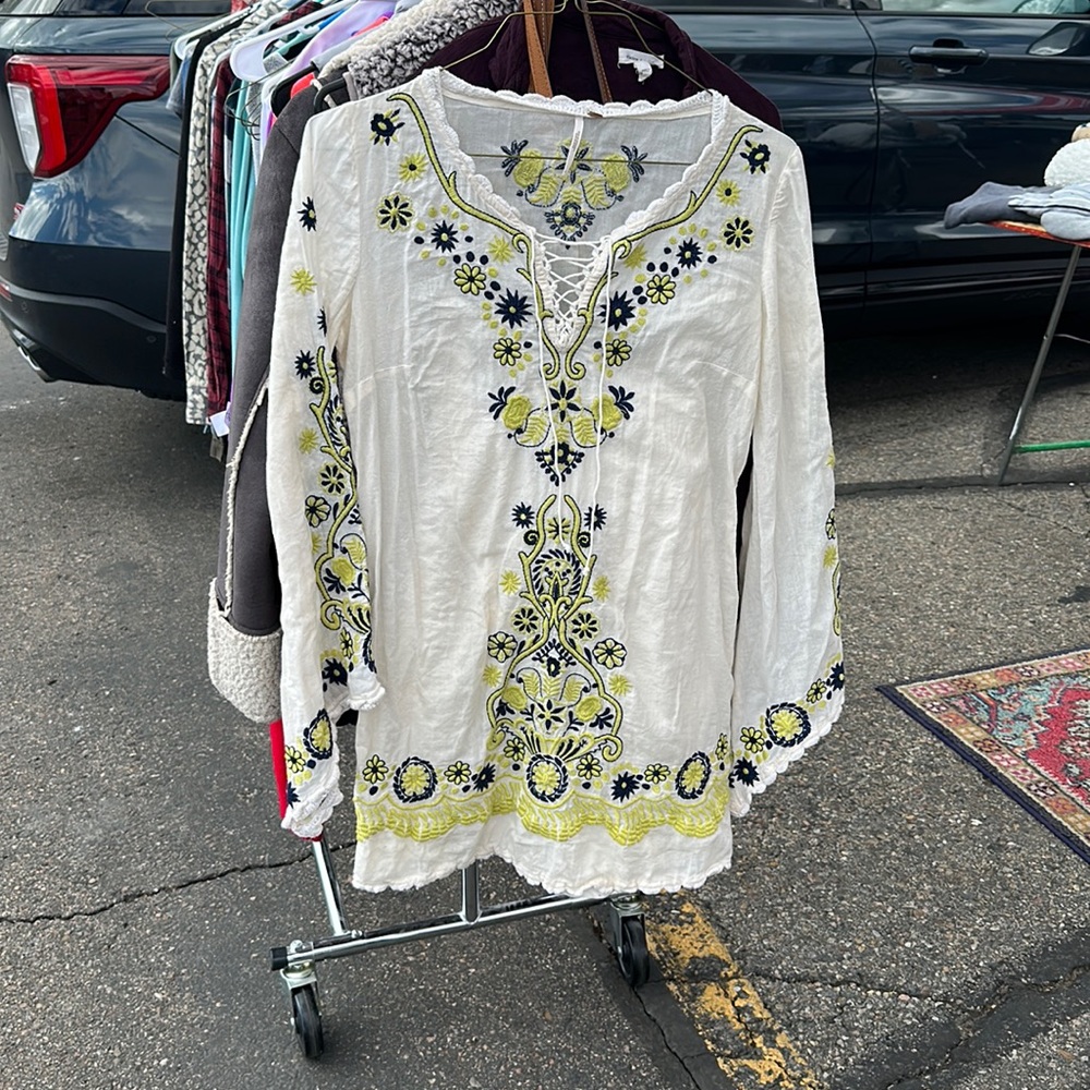 Free People Dress Size Small Linen